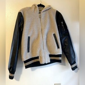MADDEN Sherpa Rockstar Bomber Jacket